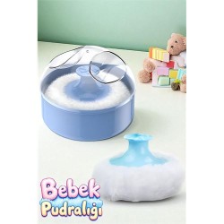 Modacar Bebek Pudralığı -  Puff Pudralık - Bebek Pudrası Pufu