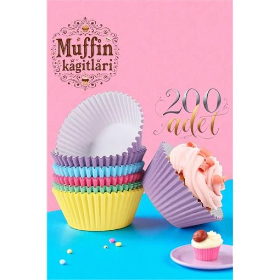 Modacar Muffin Kalıbı - Muffin Kağıdı - Muffin Kek Kalıbı 200 Adet Modacar Muffin Kalıbı - Muffin Kağıdı - Muffin Kek Kalıbı 200 Adet
