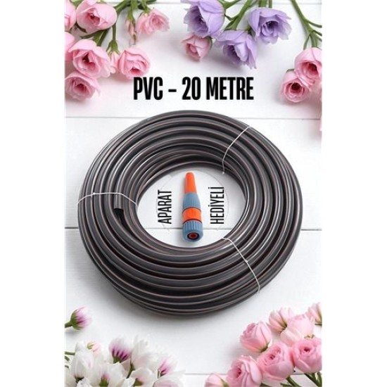 Modacar 20 Metre Bahçe Hortumu Sulama Aparatı Set Modacar 20 Metre Bahçe Hortumu Sulama Aparatı Set