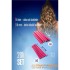 Modacar Sosis Latex Bigudi - Isısız Saç Bigudisi 8 ve 18 mm 20 Adet