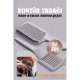 Modacar Kuaför Berber Kavisli Kontur Kesim Tarağı 2 li SET