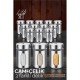 Modacar Cam+Çelik Tuzluk Biberlik Karabiberlik 3 Farklı Delikli 12 li SET