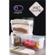 Modacar Erzak Bakliyat Saklama Kabı 3 lü Set 7.5 Lt Krem