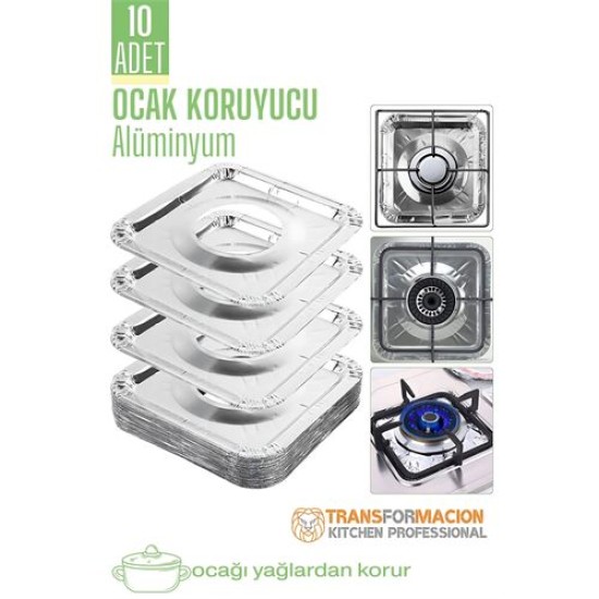 Modacar Ocak Koruyucu Folyo - Kızartma Yemek Yağ Koruyucu Folyo 10 ADET Modacar Ocak Koruyucu Folyo - Kızartma Yemek Yağ Koruyucu Folyo 10 ADET