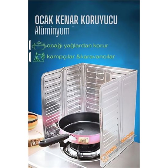 Modacar Ocak Kenar Koruyucu Alüminyum Levha - Ev Kamp Karavan Ocak Koruyucu Modacar Ocak Kenar Koruyucu Alüminyum Levha - Ev Kamp Karavan Ocak Koruyucu