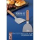 Modacar Mutfak Spatulası- Hamur Börek Et Spatulası 10,5 ve 12 cm 2 Lİ SET