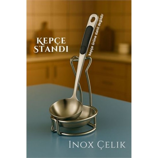 Modacar Inox Kepçe Standı - Kaşık Kepçe Standı- Profesyonel Şef Tasarımı Modacar Inox Kepçe Standı - Kaşık Kepçe Standı- Profesyonel Şef Tasarımı