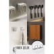 Modacar Inox Çelik Çok Amaçlı Askı - Banyo Askısı - Mutfak Askısı Profesyonel 4 lü SET