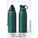 Modacar Inox Çelik Termos - 600 ml  SUS304 Çelik Termos Profesyonel YEŞİL