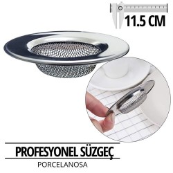 Profesyonel 11,50 cm Çap Lavabo Süzgeci