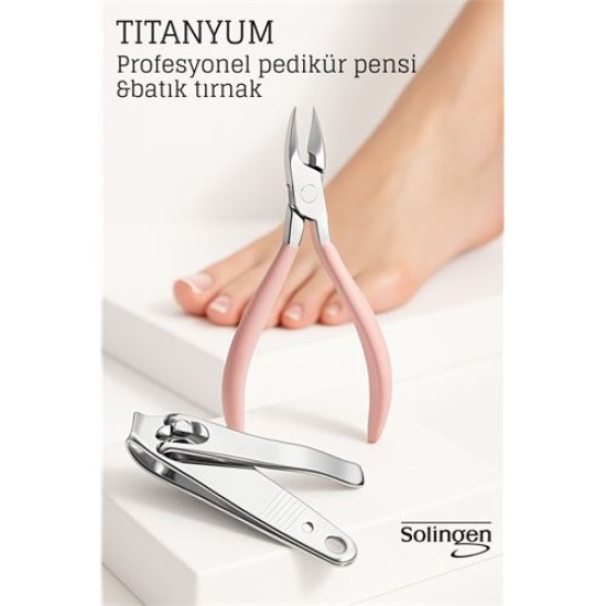 Pedikür Makası -  Batık Tırnak Makası Profesyonel Set