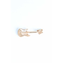 Zirkon Taşlı Metal Broş