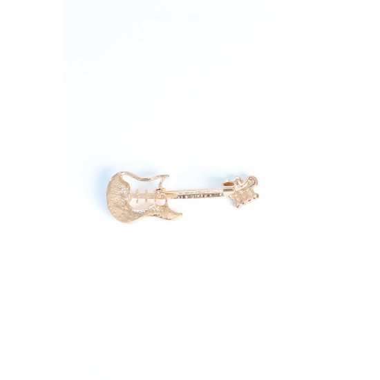 Zirkon Taşlı Metal Broş Zirkon Taşlı Metal Broş