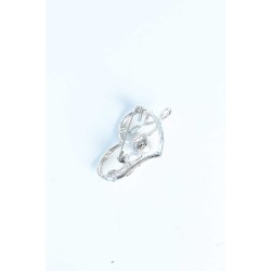 Zirkon Taşlı Metal Broş