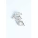 Zirkon Taşlı Metal Broş Zirkon Taşlı Metal Broş