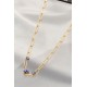 Çoklu Nazar Boncuk Tasarımlı Gold Zincir Kolye Çoklu Nazar Boncuk Tasarımlı Gold Zincir Kolye