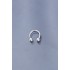 Silver Renk Yarım Halka 316L Cerrahi Çelik Piercing