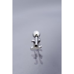 Gümüş Renk Pİ Sembol 316L Cerrahi Çelik Piercing