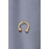 Gold Renkli Yarım Halka 316L Cerrahi Çelik Piercing