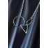 Silver Renk Squid Game Unisex Kolye