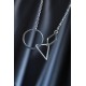 Silver Renk Squid Game Unisex Kolye Silver Renk Squid Game Unisex Kolye