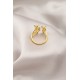 Gold Renk Metal Kelebek Model Kadın Yüzük Gold Renk Metal Kelebek Model Kadın Yüzük