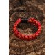 Sarı Kırmızı Paracord Bileklik