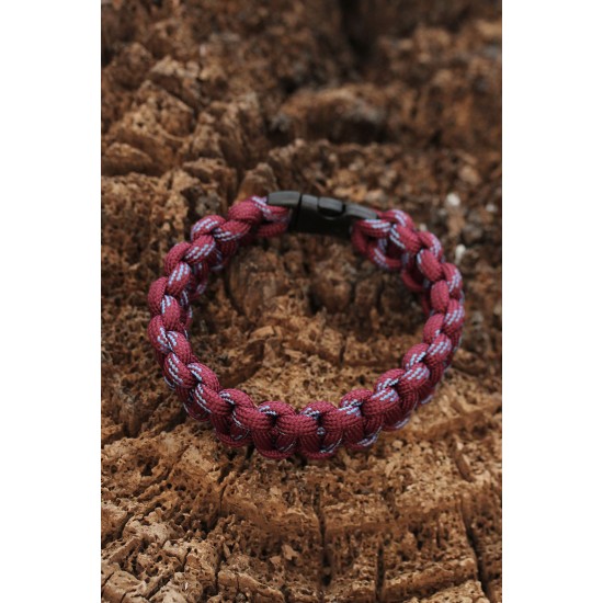 Bordo Mavi Paracord Bileklik Bordo Mavi Paracord Bileklik