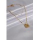 316L Çelik Gold Renk İtalyan Zincir 'You & Me' İşleme Kadın Kolye 316L Çelik Gold Renk İtalyan Zincir 'You & Me' İşleme Kadın Kolye