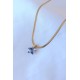 316L Çelik Gold Renk İtalyan Zincir Model Kristal Deniz Yıldız Model Kadın Kolye 316L Çelik Gold Renk İtalyan Zincir Model Kristal Deniz Yıldız Model Kadın Kolye