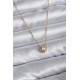 316L Çelik Zincir Gold Renk Charm Kadın Kolye 316L Çelik Zincir Gold Renk Charm Kadın Kolye