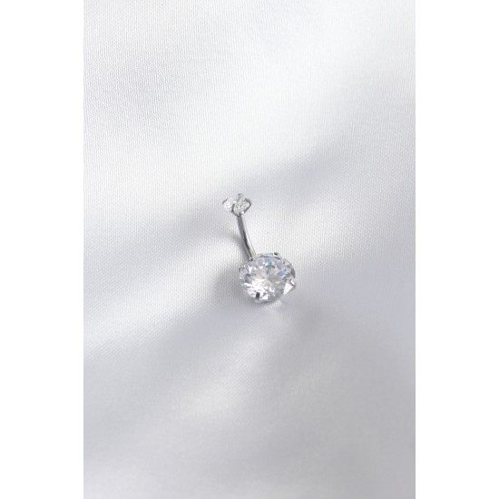 316L Cerrahi Çelik Zirkon Taşlı Kadın Göbek Piercing 316L Cerrahi Çelik Zirkon Taşlı Kadın Göbek Piercing