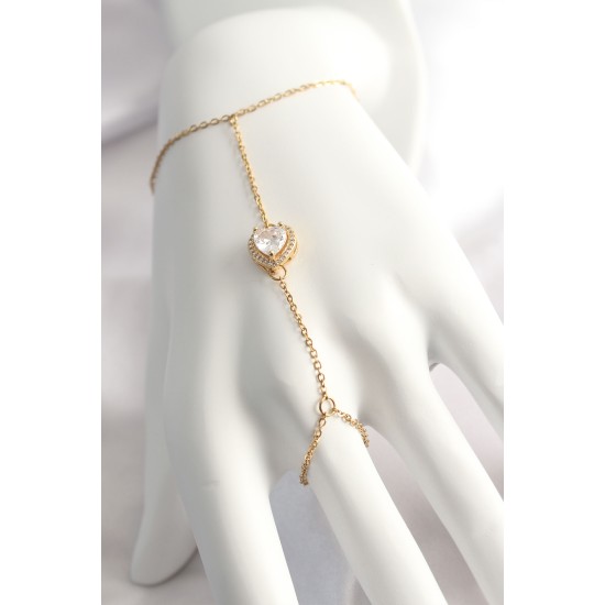 316L Çelik Gold Renk Kalp Model Şahmeran 316L Çelik Gold Renk Kalp Model Şahmeran