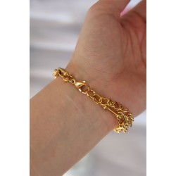 316L Çelik Gold Renk Bileklik