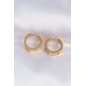316L Çelik Gold Renk Model Halka Küpe 316L Çelik Gold Renk Model Halka Küpe