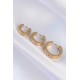 316L Çelik Gold Renk Model 3lü Halka Küpe 316L Çelik Gold Renk Model 3lü Halka Küpe