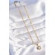 316L Çelik Gold Renk Zirkon Taşlı Model Kolye 316L Çelik Gold Renk Zirkon Taşlı Model Kolye