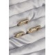 Pirinç Gold Renk Renkli Zirkon Taşlı Kare Model Küpe Seti Pirinç Gold Renk Renkli Zirkon Taşlı Kare Model Küpe Seti