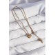 316L Çelik Gold Renk Kalp Model Love Kolye 316L Çelik Gold Renk Kalp Model Love Kolye