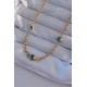 316L Çelik Gold Renk Nazar Boncuk Model Kolye 316L Çelik Gold Renk Nazar Boncuk Model Kolye