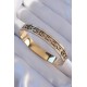 316L Çelik Gold Renk Zirkon Taşlı Tiffany Model Kelepçe 316L Çelik Gold Renk Zirkon Taşlı Tiffany Model Kelepçe