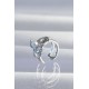 Pirinç Gümüş Renk İncili Ahtapot Earcuff Küpe Pirinç Gümüş Renk İncili Ahtapot Earcuff Küpe