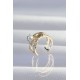Pirinç Gold Renk İncili Ahtapot Earcuff Küpe Pirinç Gold Renk İncili Ahtapot Earcuff Küpe