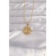 316L Çelik Gold Renk Güneş Figür Vintage Kolye 316L Çelik Gold Renk Güneş Figür Vintage Kolye