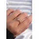 Pirinç Altın Renk Pembe Zirkon Taşlı Charm Model Ayarlanabilir Yüzük Pirinç Altın Renk Pembe Zirkon Taşlı Charm Model Ayarlanabilir Yüzük