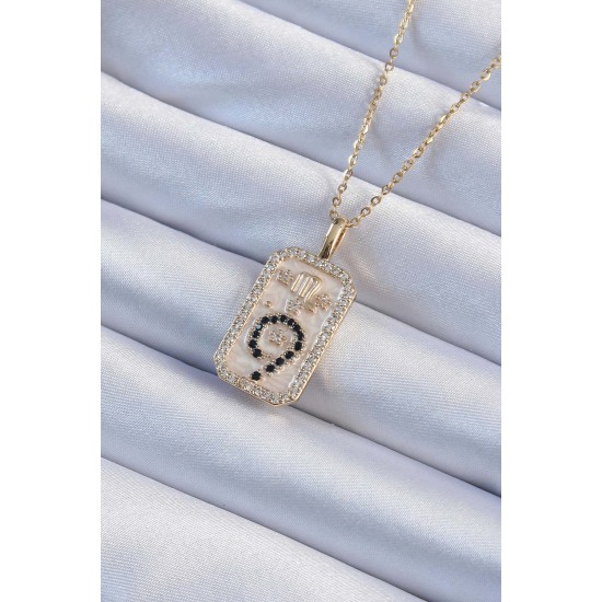 316L Çelik Zincir Altın Renk Zirkon Taşlı Minimal Papatya Figürlü Tarot Kolye 316L Çelik Zincir Altın Renk Zirkon Taşlı Minimal Papatya Figürlü Tarot Kolye