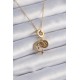 316L Çelik Gold Renk Zirkon Taşlı Ay Yıldız Model Charm Model Kadın Kolye 316L Çelik Gold Renk Zirkon Taşlı Ay Yıldız Model Charm Model Kadın Kolye