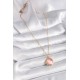 316L Çelik Gold Renk Pembe Sedefli Daire Model Kadın Kolye 316L Çelik Gold Renk Pembe Sedefli Daire Model Kadın Kolye