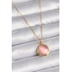 316L Çelik Gold Renk Pembe Sedefli Daire Model Kadın Kolye 316L Çelik Gold Renk Pembe Sedefli Daire Model Kadın Kolye