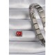 316L Çelik Gümüş Renk Türk Bayrağı İşlemeli Nomination Charm 316L Çelik Gümüş Renk Türk Bayrağı İşlemeli Nomination Charm